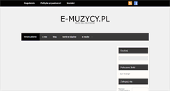 Desktop Screenshot of e-muzycy.pl